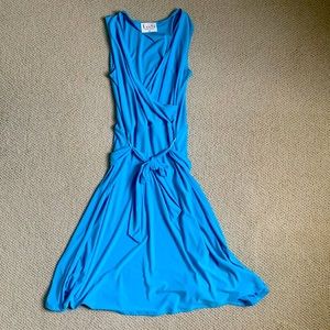 Leota wrap front dress